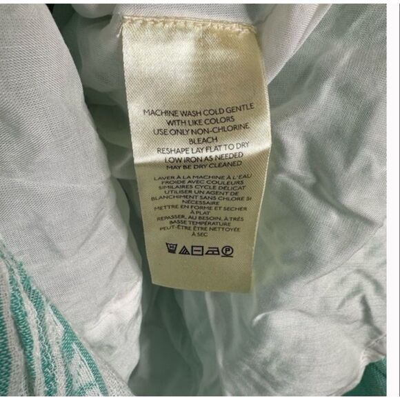 FREE PEOPLE Mabel Maxi Dress in Teal Undyed Combo Size Small / NWOT - Picture 7 of 10